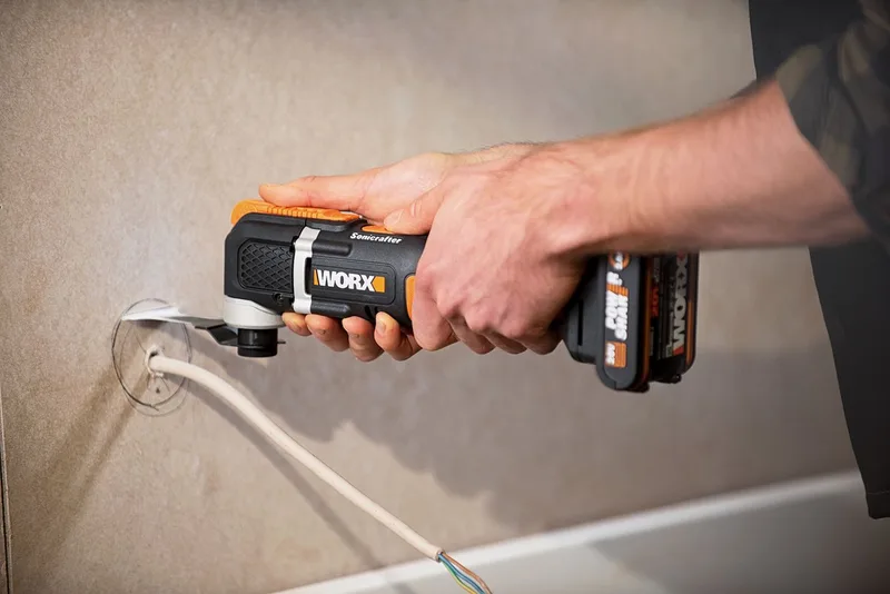 WX696.9 Accu-multifunctioneel gereedschap – elektrisch 20 V van Worx – productafbeelding 2 van 5