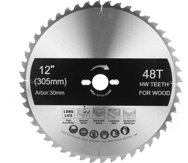 Cirkelzaagblad 305 x 30 mm 48T | Per Stuk van Wovar – productafbeelding