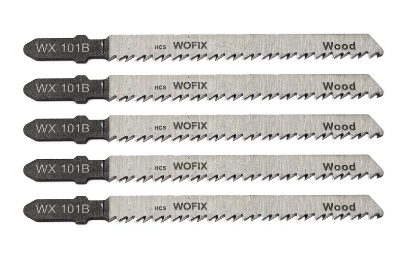 Decoupeerzaagbladen 101B Hout Fijn | Set 5 Stuks | Decoupeerzaagjes van Wovar – productafbeelding