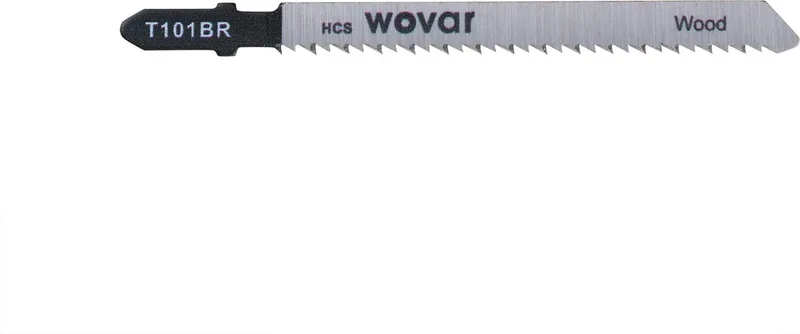 Decoupeerzaagbladen 101BR Hout Omgekeerde vertanding | Set 5 Stuks | Decoupeerzaagjes by Wovar – product image