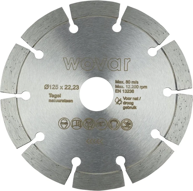 Diamantschijf 125 x 22.23 mm Budget | Per Stuk by Wovar – product image