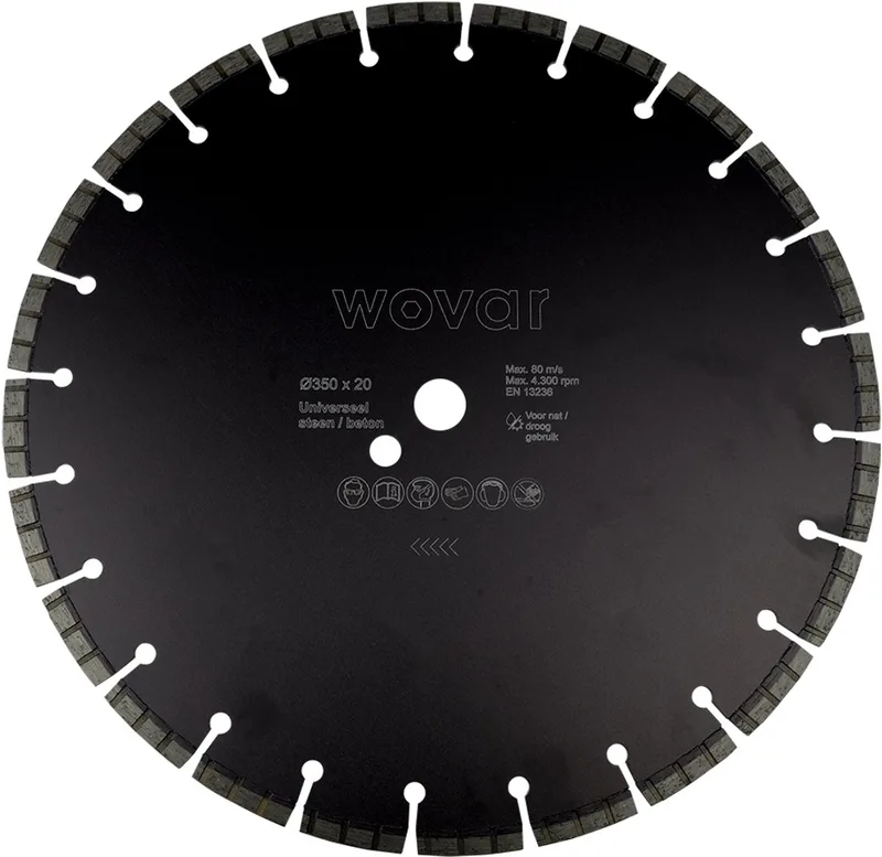 Diamantschijf 350 x 20 mm | Per Stuk by Wovar – product image