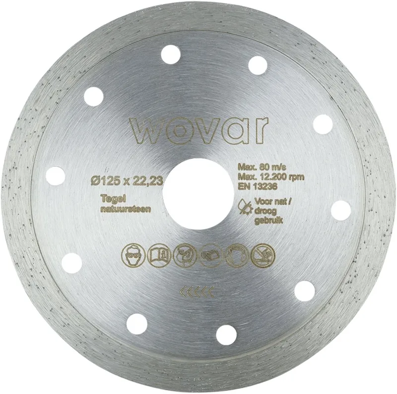Diamantschijf Tegels Ø 125 mm | Per Stuk by Wovar – product image