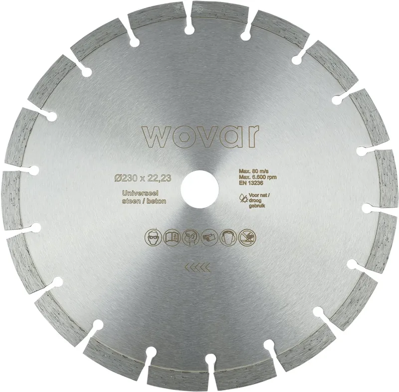 Diamantschijf universeel 230 mm | Per stuk von Wovar – Produktbild