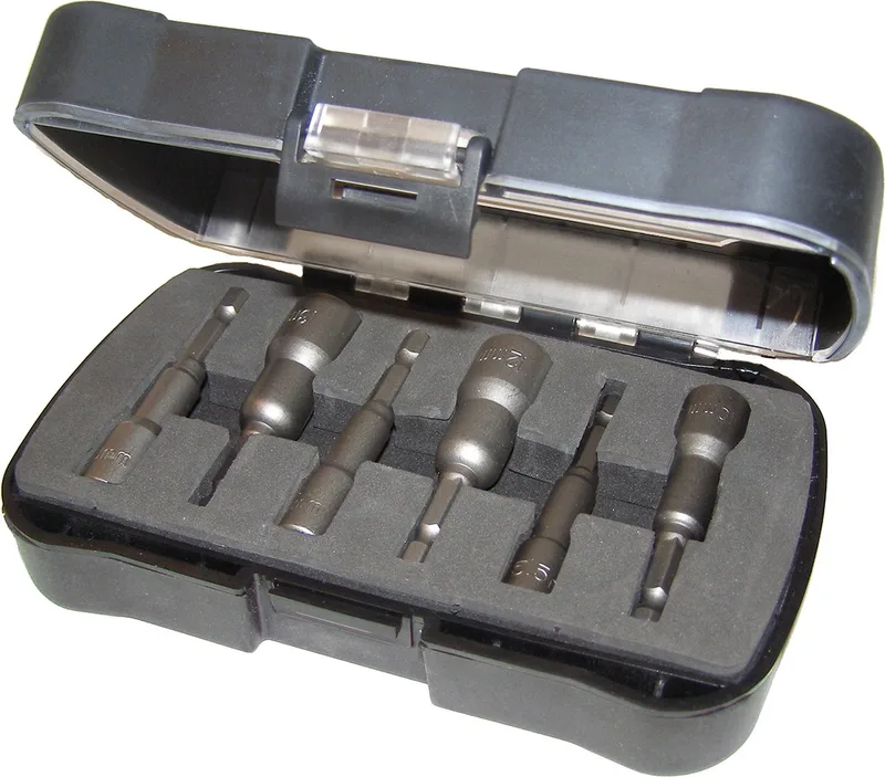 Dopsleutelset magnetisch 6 | delig | Per set de Wovar, Gris – image du produit