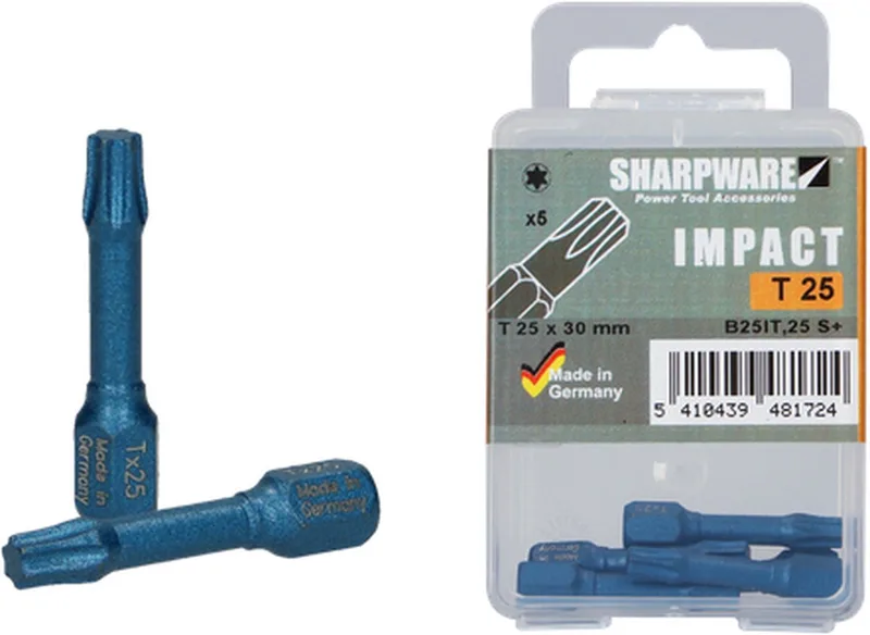 Impact bit TX 10 Industriële kwaliteit | Doos 5 stuks de Wovar – image du produit