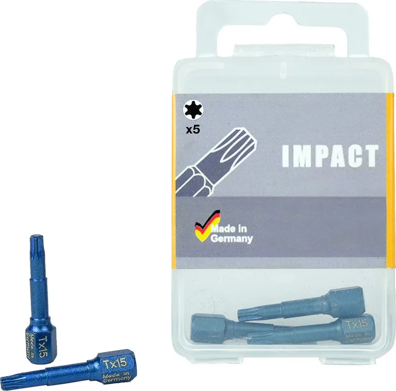 Impact bit TX 15 Industriële kwaliteit | Doos 5 stuks by Wovar – product image