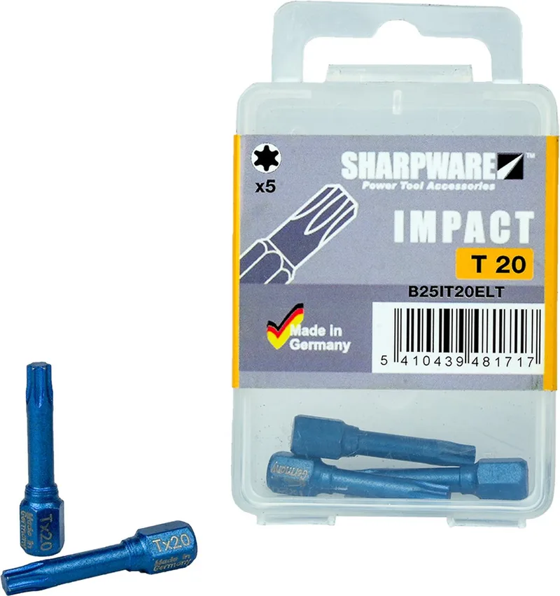 Impact bit TX 20 Industriële kwaliteit | Doos 5 stuks by Wovar – product image