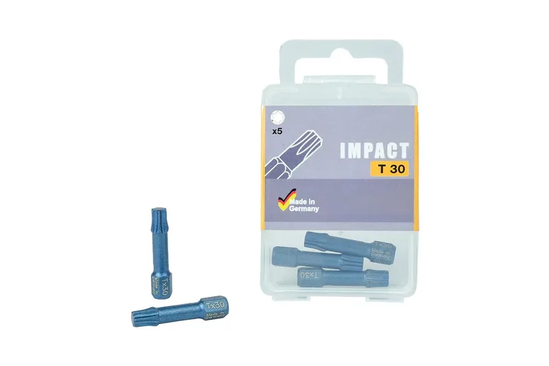 Impact bit TX 30 Industriële kwaliteit | Doos 5 stuks de Wovar – image du produit