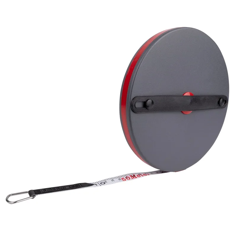 Landmeter 50 meter | Glasvezel | Per Stuk de Wovar, Gris – image du produit
