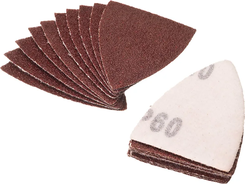 Multitool schuurpapier korrel 120 vingervormig | 60 stuks van Wovar – productafbeelding