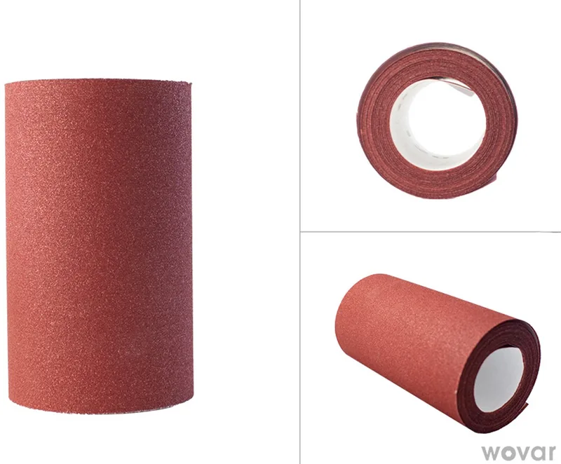 Schuurpapier op rol Korrel 100 | 115 mm | Rol 5 meter de Wovar – image du produit