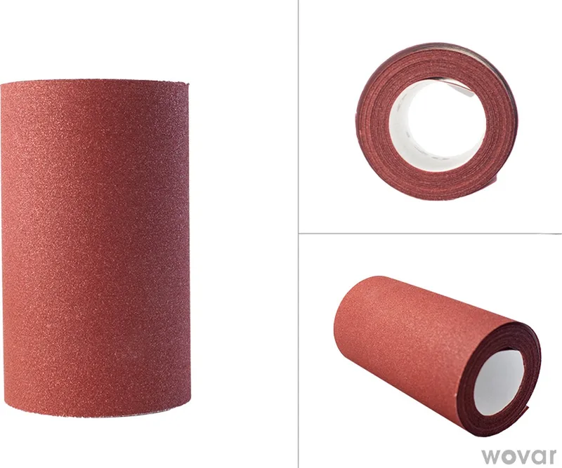 Schuurpapier op rol Korrel 80 | 115 mm | Rol 5 meter by Wovar – product image