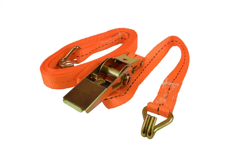 Spanband 2 | delig met ratel/haak 50mm 5m 5000daN by Wovar, Orange – product image