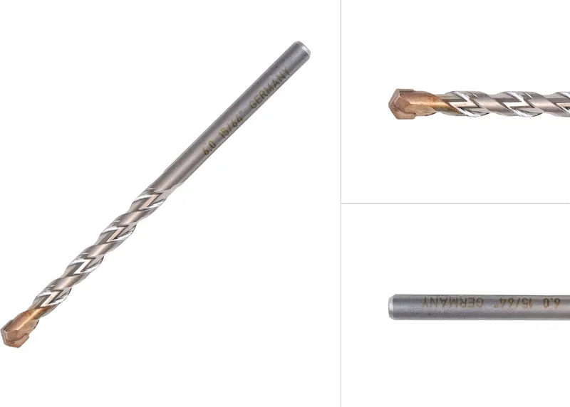 Tegelboor TSM HM 6.0 x 100 mm | Per Stuk de Wovar – image du produit