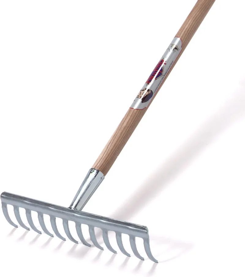 Tuinhark met Steel 160 cm | 12 Tands | Verzinkt Staal | Per Stuk von Wovar – Produktbild