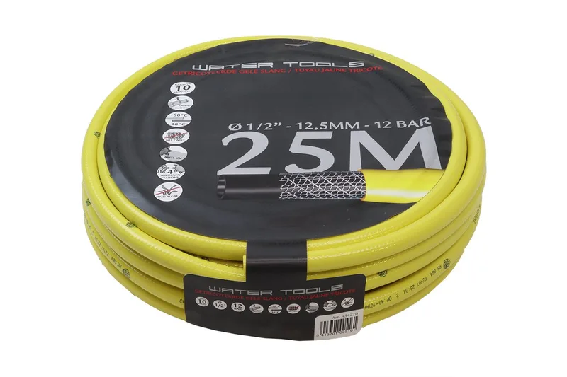 Tuinslang 25 meter Geel Zwarte 1/2 inch | Per Stuk von Wovar – Produktbild