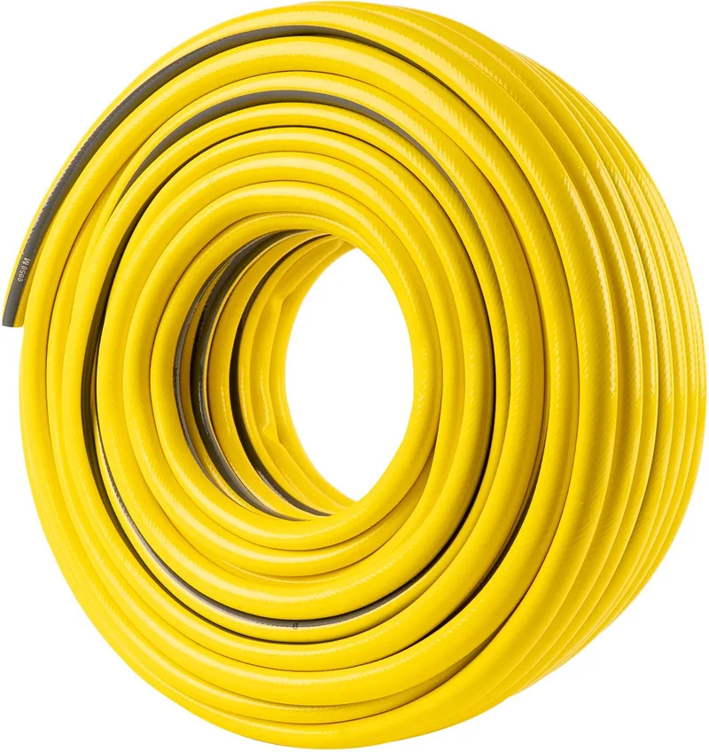 Tuinslang 50 meter Geel Zwart 3/4 inch | Per Stuk de Wovar – image du produit