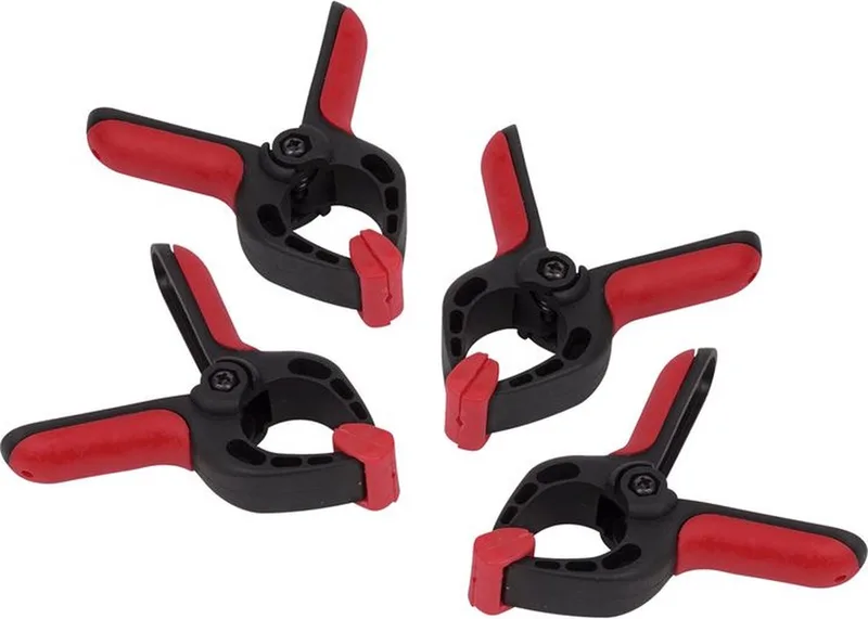 Veerklem 90 mm | Set 4 stuks by Wovar, Black – product image