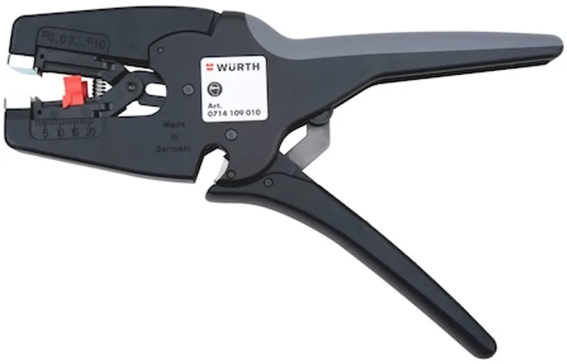 Automatische zelfstellende striptang - Automatische zelfstellende striptang x 1 st van Würth, Grijs – productafbeelding