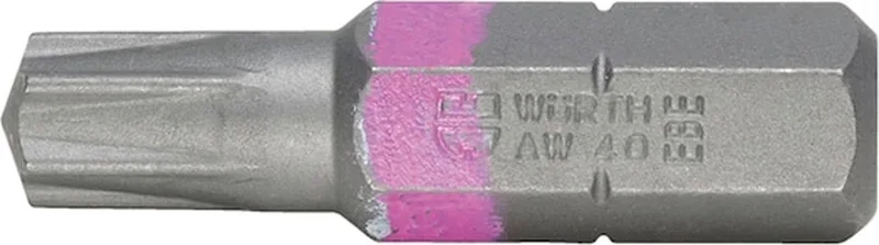 Bit, AW, C 8.0 (5/16) - AW®-bit x 5 st van Würth – productafbeelding