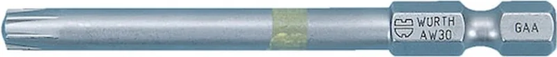 Bit AW E 6,3 (1/4) - AW®-bit x 5 st van Würth – productafbeelding