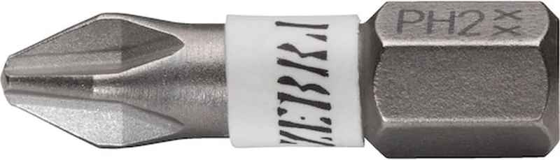 Bit PH ZEBRA C 6,3 (1/4) - Phillipsbit x 10 st de Würth – image du produit