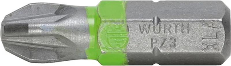 Bit PZ C 6,3 (1/4) - C 6.3 PZ-bit (1/4 inch) x 10 st by Würth – product image