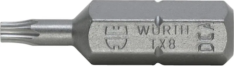 Bit TX C 6,3 (1/4) - C 6.3 TX-bit (1/4 inch) x 10 st by Würth – product image