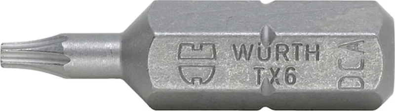 Bit TX C 6,3 (1/4) - C 6.3 TX-bit (1/4 inch) x 10 st by Würth – product image