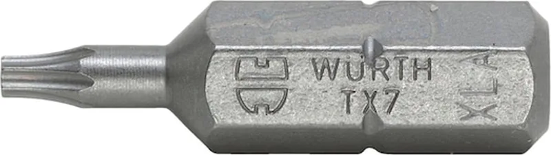 Bit TX C 6,3 (1/4) - C 6.3 TX-bit (1/4 inch) x 10 st by Würth – product image