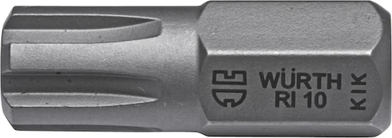 Bit TX dop 10 mm - TX-dop x 5 st van Würth – productafbeelding