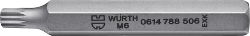 Bit veeltand 10 mm - Veeltandbit x 5 st by Würth – product image