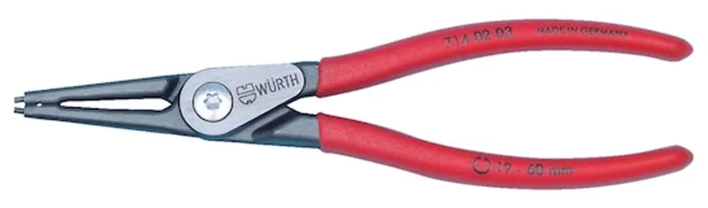 Boorgatborgring DIN 5256 vorm C - Borgveertang, vorm C Voor boorgatborgringen van Würth – productafbeelding