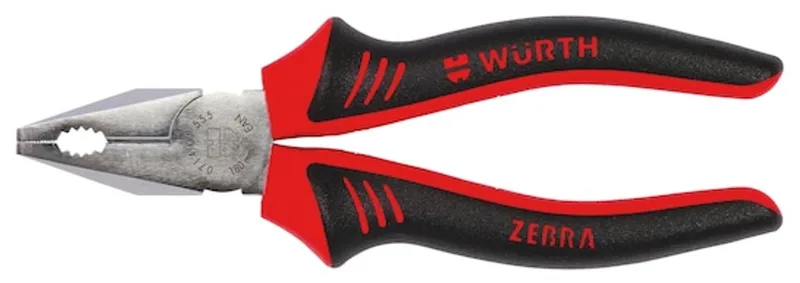 Combinatietang ZEBRA DIN ISO 5746 - Combinatietang DIN ISO 5746 by Würth, Red – product image