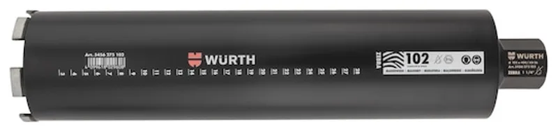 Diamantboor droog PREMIUM 23 - Diamantboor droog x 1 st Lengte 476 mm von Würth – Produktbild