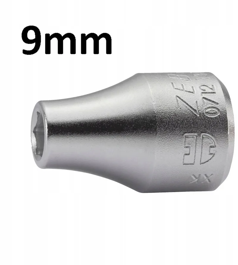 Dopsleutel 1/2" 9mm Zwart - Krachtige Inbussleutel by Würth – product image
