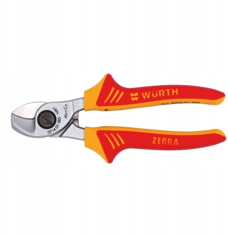 Geïsoleerde Zijsnijtang 165mm - Veilig Werken tot 1000V de Würth – image du produit