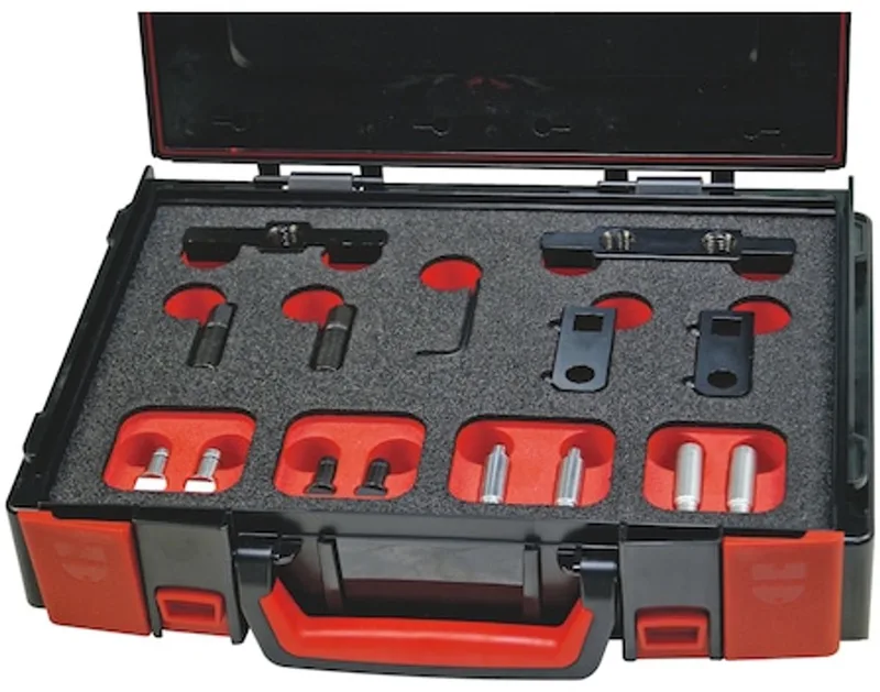 Gereedschapsset spreiden klemboring universeel 15-delig - Gereedschapsset spreiden klemboring universeel 15-delig x 1 st de Würth, Rouge – image du produit