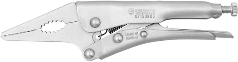 Griptang met lange bek - Griptang met lange bek x 1 st von Würth, Silber – Produktbild