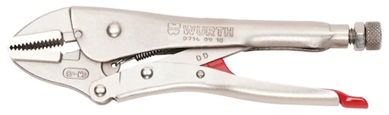 Griptang met rechte bek - Griptang met rechte bek by Würth, Red – product image