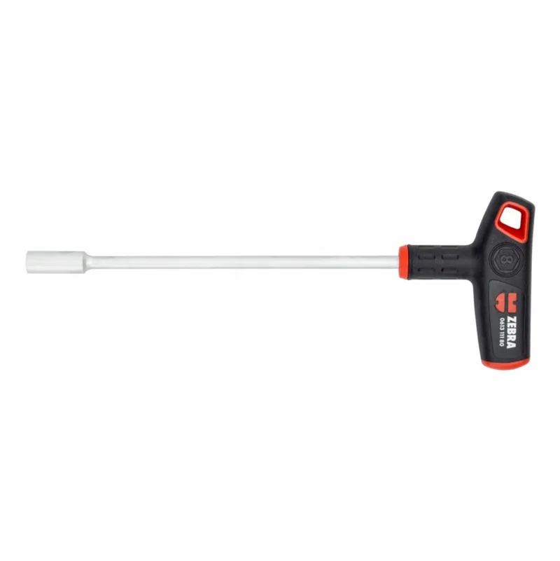 Haakse T-sleutel 8mm - Lang met Ergonomische Greep von Würth – Produktbild
