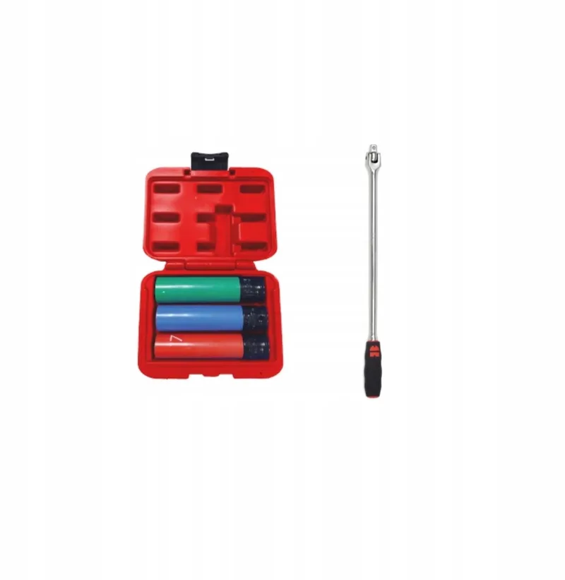 Krachtdoppenset 1/2" + Kruiskop Ratel 1/2" Wurth by Würth, Silver – product image