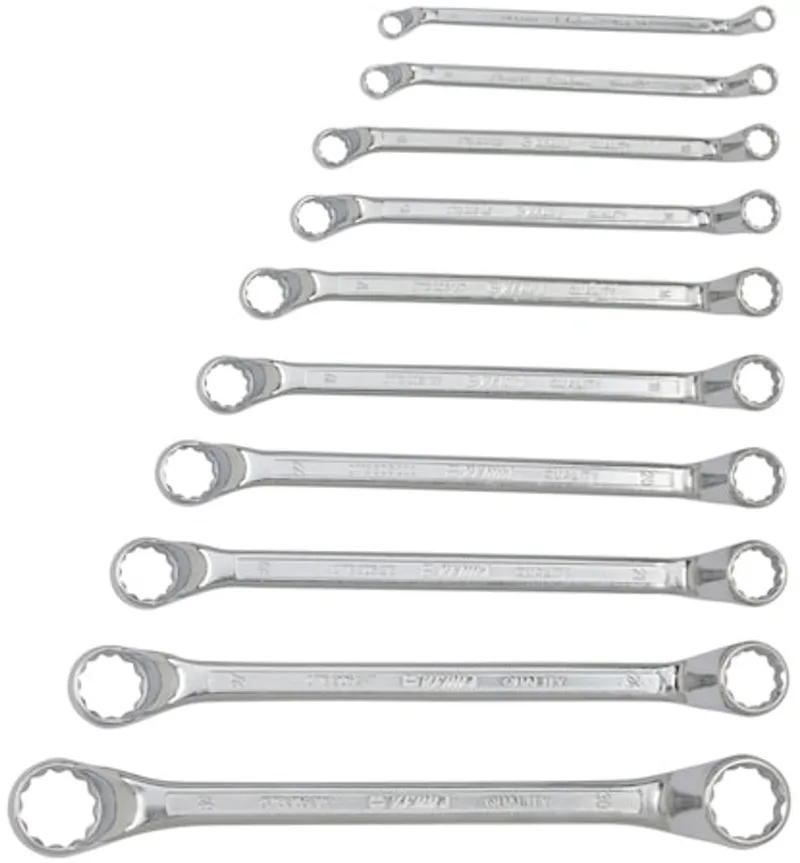 Metrische dubbele ringsleutel Met POWERDRIV®, 10 stuks - Metrische dubbele ringsleutel Met POWERDRIV®, 10 stuks x 1 st Sleutelwijdte 8 x von Würth – Produktbild