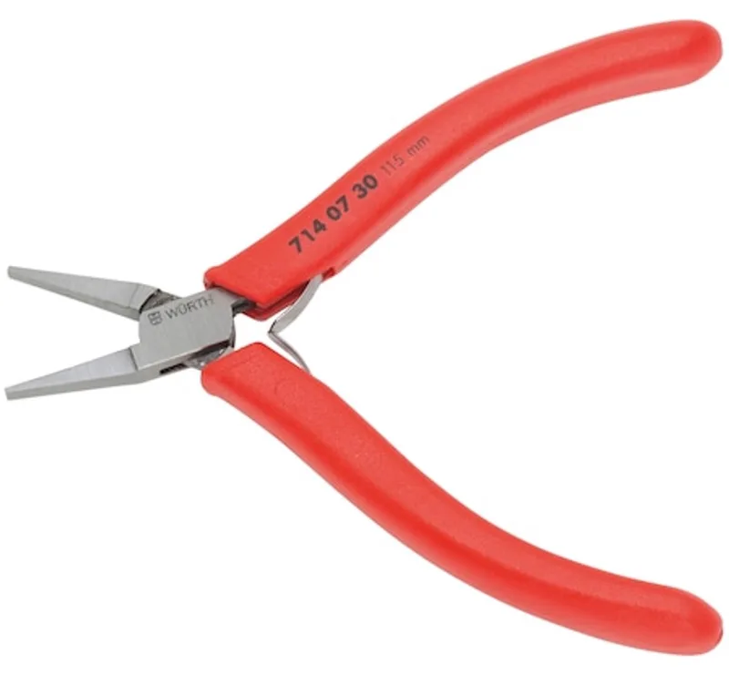 Platbektang elektronica - Platbektang elektronica by Würth, Red – product image