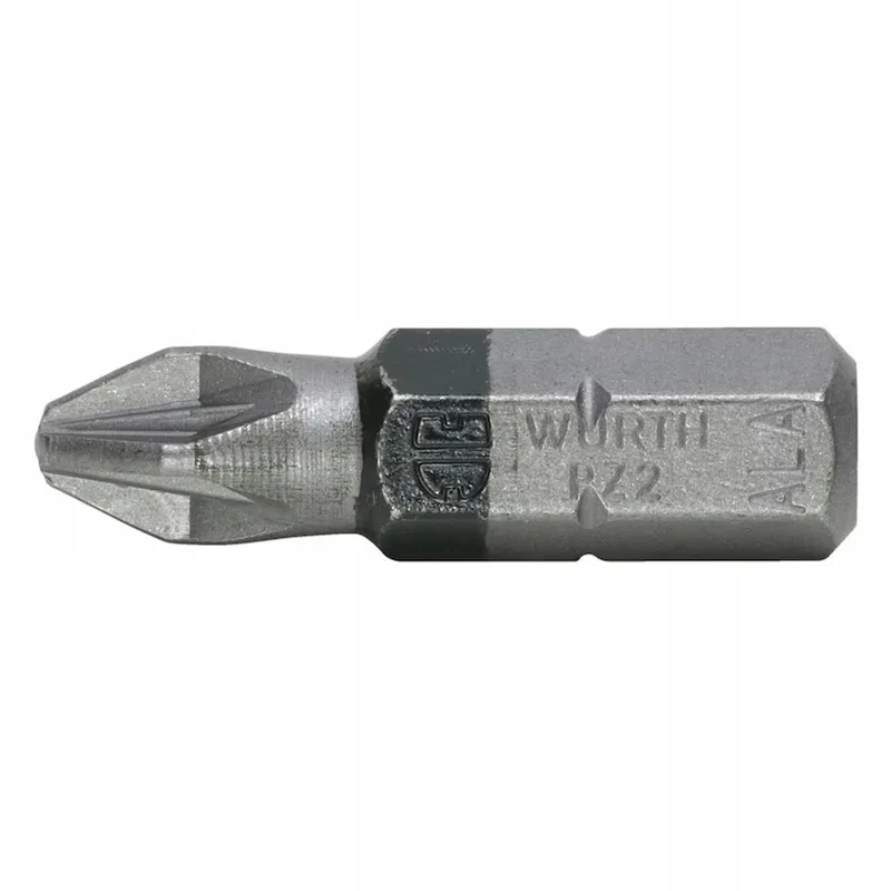 Pozidriv Bit PZ2 1/4" 25mm Zwart by Würth – product image