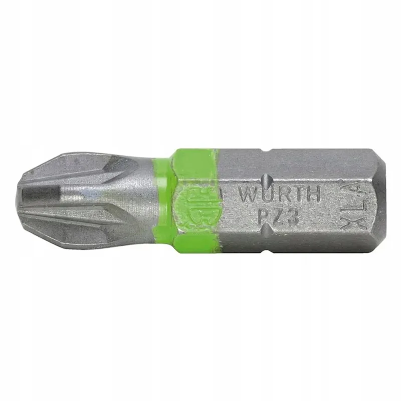 Pozidrive Bit PZ3 1/4" 25mm Groen by Würth – product image