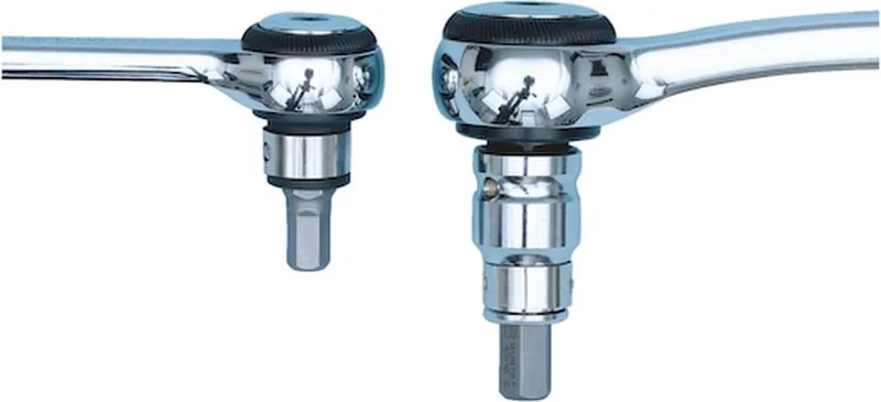 Ratel voor 10 mm bits - Ratel voor 10 mm bits by Würth, Silver – product image