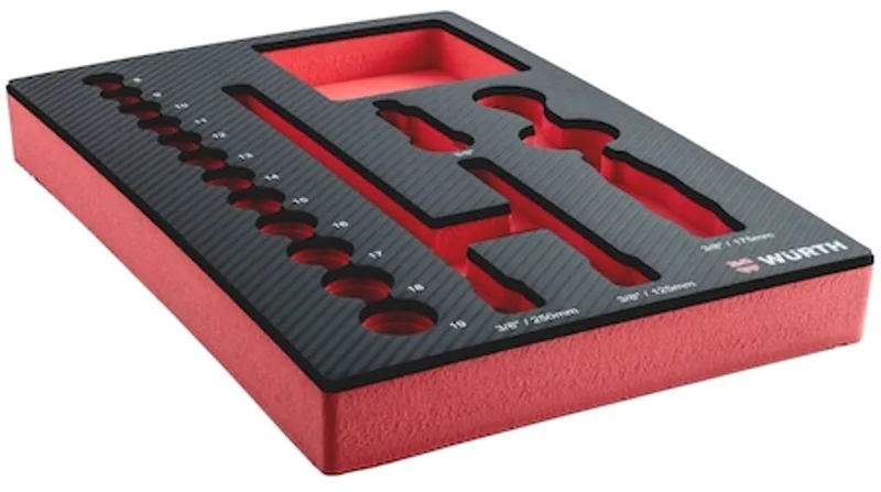 Systeeminlay 4.4.1, dopsleutel 3/8 inch - Systeeminlay 4.4.1, dopsleutel 3/8 inch x 1 st von Würth – Produktbild