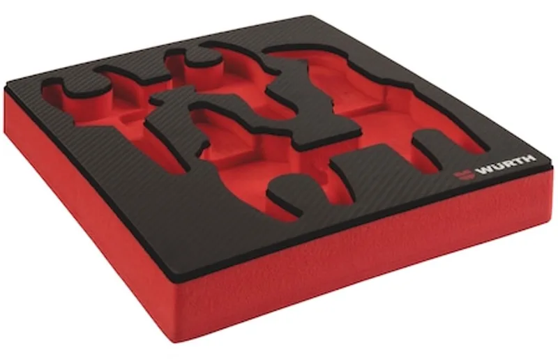 Systeeminlay 4.4.1, tangen - Systeeminlay 4.4.1, tangen x 1 st fra Würth, Sort – produktbillede